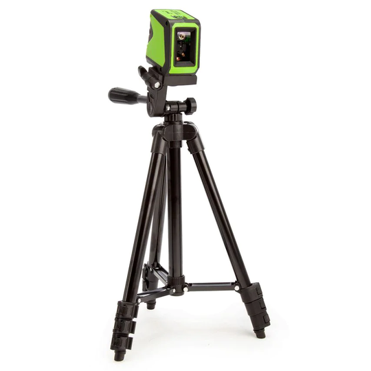 Imex L2GS Mini Cross Line Green Laser with Tripod