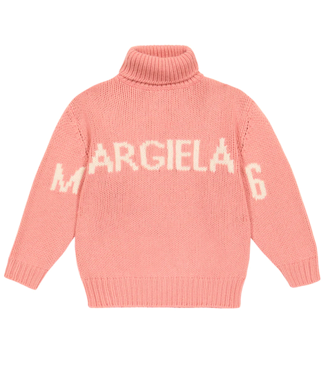Logo jacquard sweater