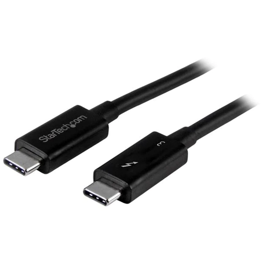 Startech 2m Thunderbolt 3 USB C Cable- you get 3