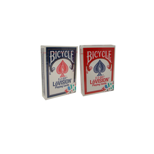 Bicycle E-Z See Special Playing Cards - 2 Decks by Poker