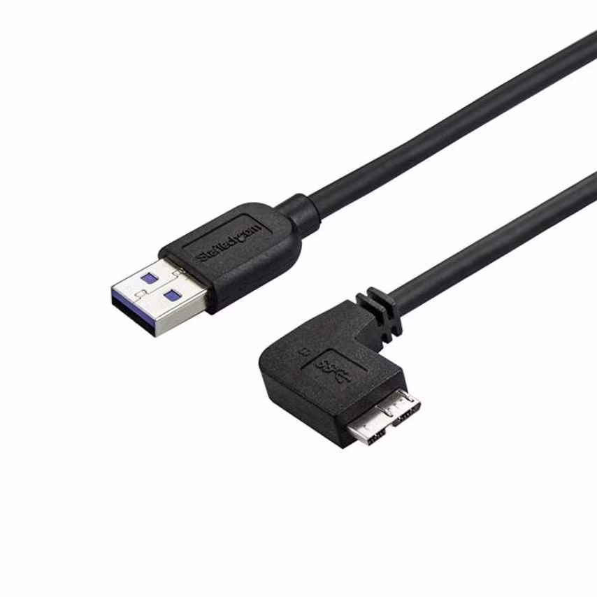 Startech Startech 1m USB 3.0 A to Micro B Right Angle Slim