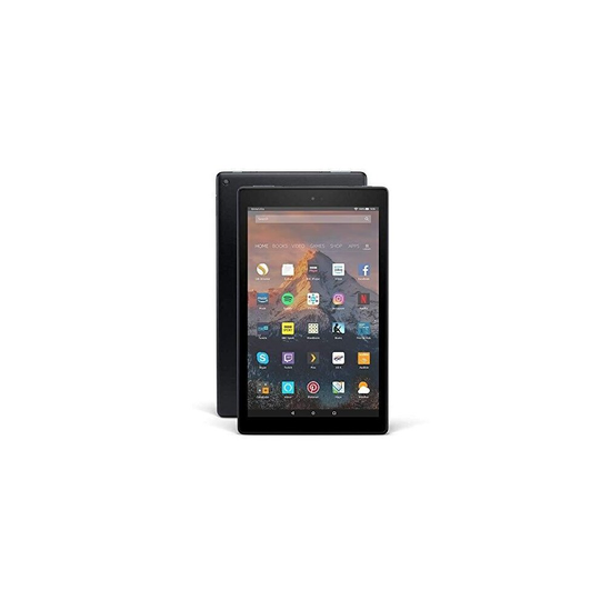 Fire HD 10 Tablet, 1080p Full HD Display, 64GB, Black with Ads 7th Generation