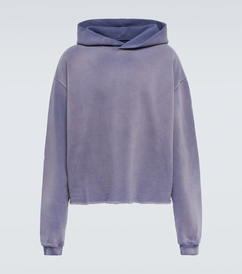 Cotton jersey hoodie