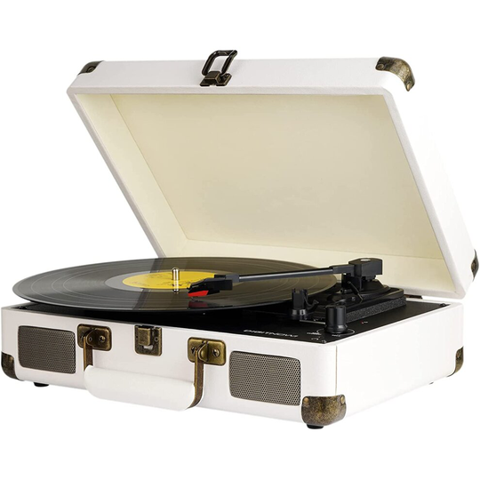 DIGITNOW! Vinyl Record Player 3 Speeds with Built-in Stereo Speakers