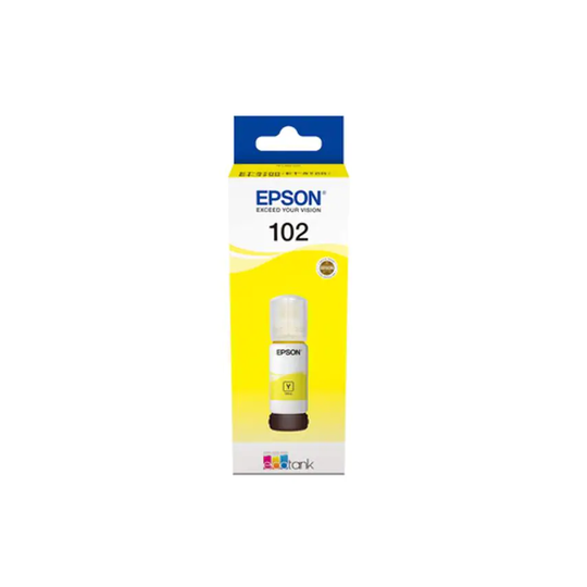 Epson Ink Low Volume 102 Ecotank Yellow Ink Bottle