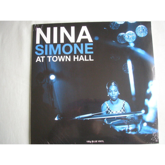 NINA SIMONE At Town Hall UK vinyl LP mint sealed 2017 blue vinyl new
