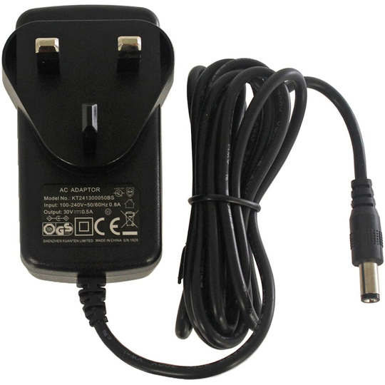 Deals2u365 Mains Battery Charger Plug for Bosch Athlet BCH625KTGB/02 BCH65MGKGB/01 Vacuum Cleaner - 30V