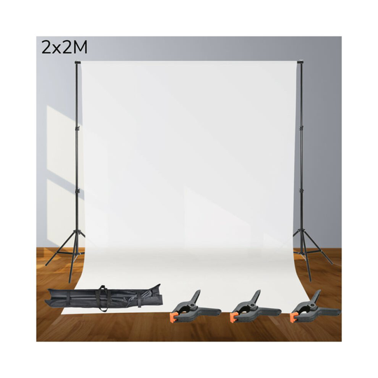 2x2M Photography Photo Studio Background Support Stand Kit