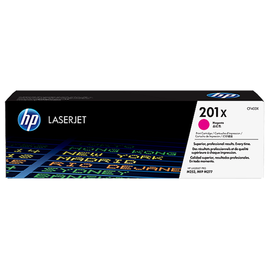 HP HP 201X Magenta High Yield Toner 2.3K pages for HP Color LaserJet Pro M252/M2