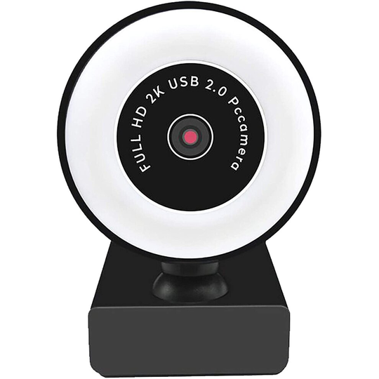 KKCDBH Webcam HD 1080P with Microphone Webcam Ring Light USB Pro Computer Web Cam Video Camera for Mac Windows Laptop Gaming Xbox Skype OBS Twitch