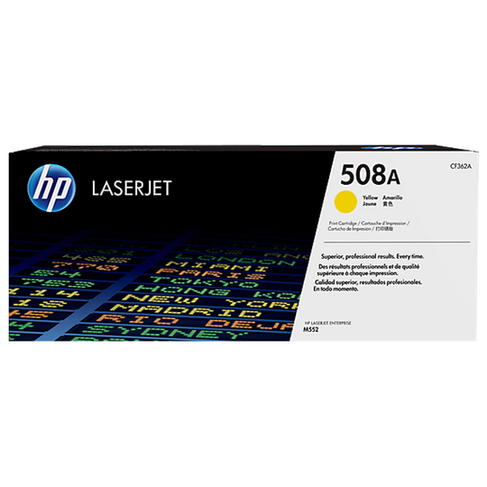 HP HP 508A Yellow Standard Capacity Toner 5K pages for HP Color LaserJet Enterpr