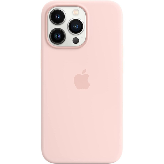 Apple Silicone Case with MagSafe for Apple iPhone 13 Pro Max - Chalk Pink