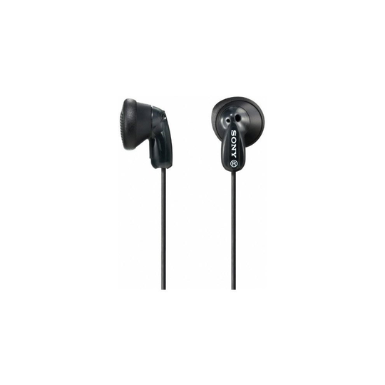 Sony MDR-E9LP Earphones - Black | In-Ear Wired Headphones
