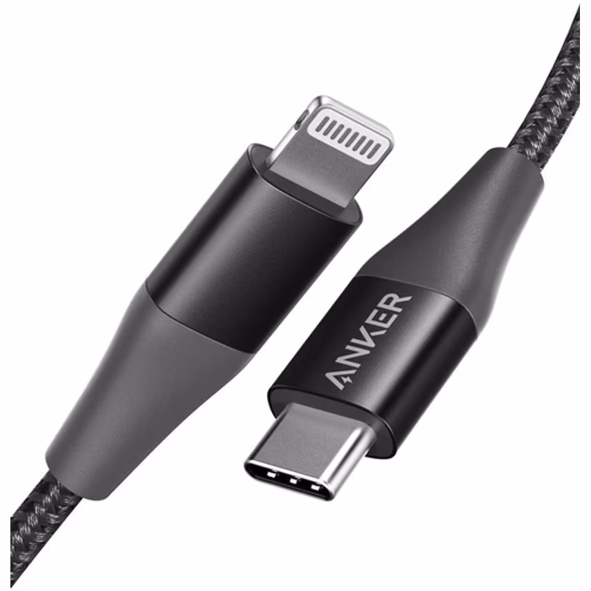 Anker Lightning Cable Powerline II USB-C to LTG 3FT Black