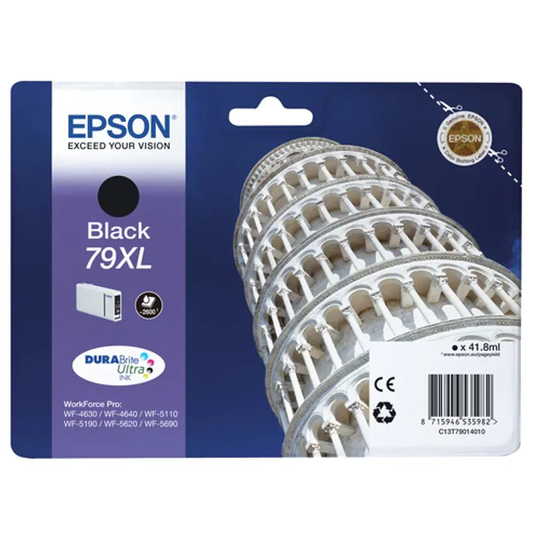 Epson Ink High Volume Single Black 79XL DURABrite Ultra in