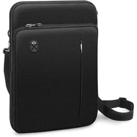 FINPAC 12.9-13 Inch Tablet Laptop Sleeve Case, Briefcase Shoulder Bag for 12.9" iPad Pro 2018-2021, MacBook Air 13 M1 2018-2020, MacBook Pro