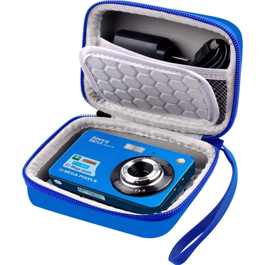 Digital camera bag compatible with AbergBest 21 Mega Pixels 2.7" LCD Rechargeable HD Digital Video Students Cameras-Indoor Outdoor for