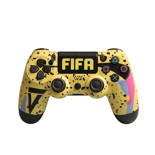 (Yellow) Wireless Controller for PlayStation Dualshock 4 PS4 PS3