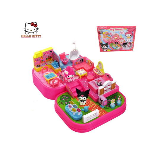 Hello Kitty Street Corner Story Melody My Home Kids Toys