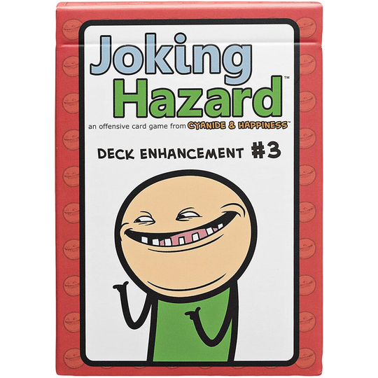 Deck Enhancement #3 - The Third Expansion of Joking Hazard Comic Building Card Party Game by Cyanide and Happiness for 3-10...
