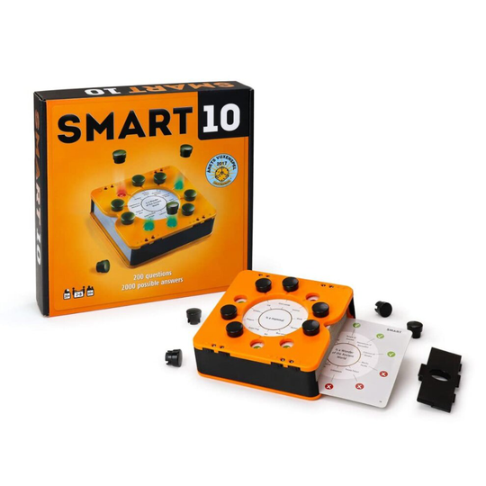 Smart 10 Pass and Play Trivia game Perfect Family Board game