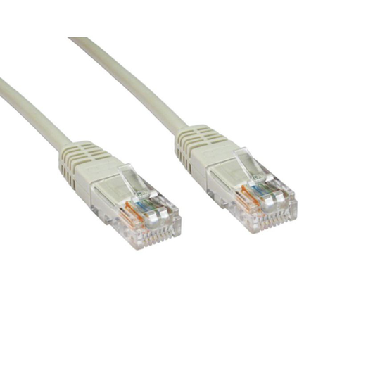 Cables Direct 6 Cables 0.25M 6 UTP Moulded Cable Grey