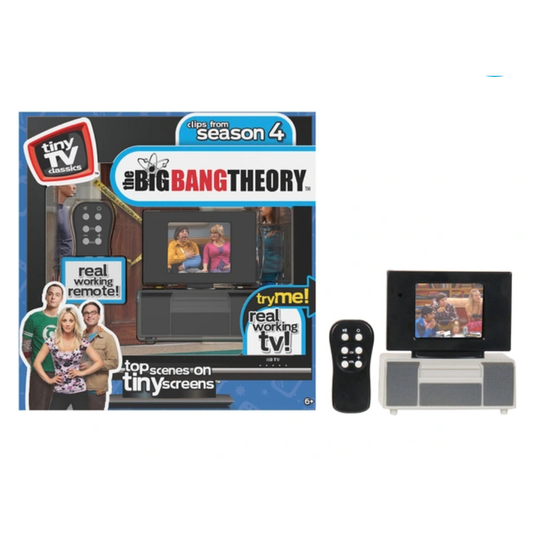 (The Big Bang Theory) Tiny TV Classics With Remote Control