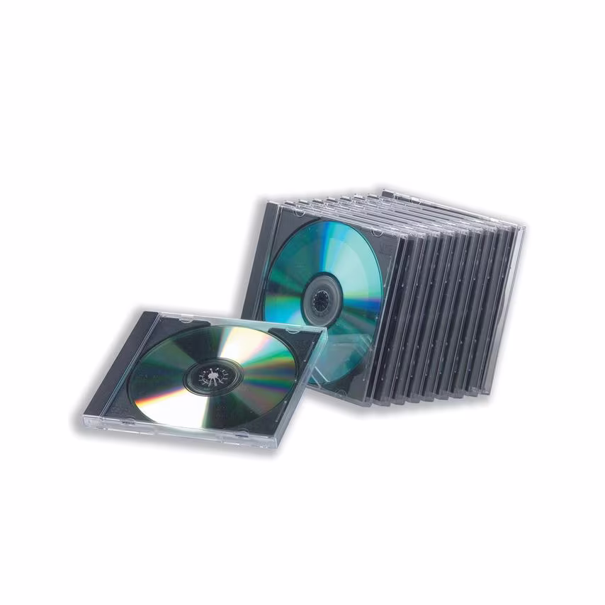High Impact CD Jewel Case, Pack of 10