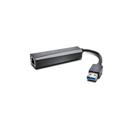 Kensington Adapter UA0000E USB 3,0 Ethernet Black