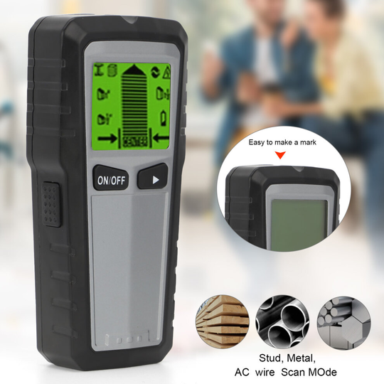 Electric Wall Stud Finder Cable Detector AC Wire Scanner Live Test