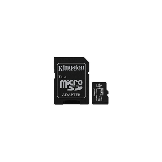 Kingston Canvas Select Plus microSD Card SDCS2/32 GB Class 10 (SD Adapter Included)