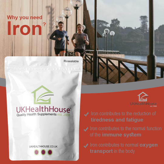 Gentle Iron Bisglycinate - High Strength 14mg - 90 Vegan Tablets