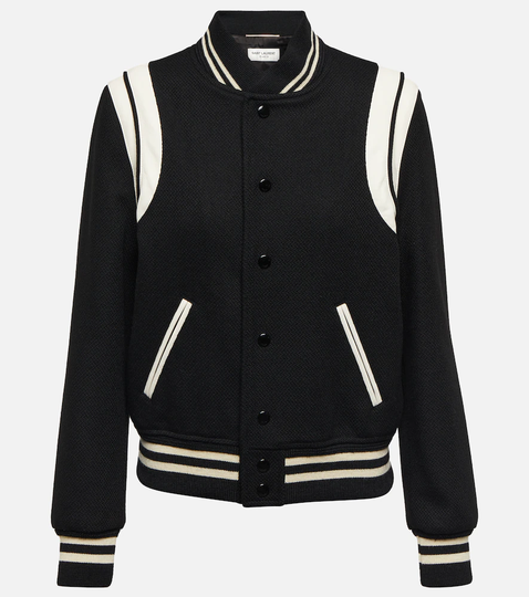 Wool-blend jacket