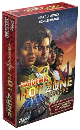 Pandemic Hot Zone: Europe Board Game