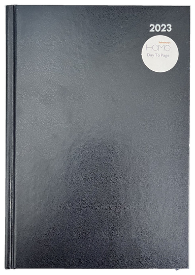 Argos Home Medium Black Day To Page Diary