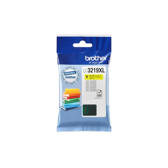 Brother Brother Yellow High Capacity Ink Cartridge 16.5ml - LC3219XLY