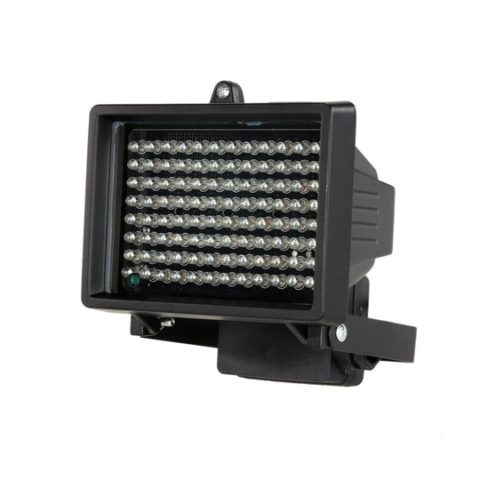 (Black) 96-Leds IR Illuminators, Infrared Lamp, LED Night-Vision Light For CCTV Security Camera