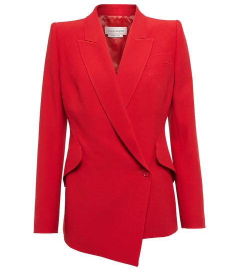 Asymmetric blazer