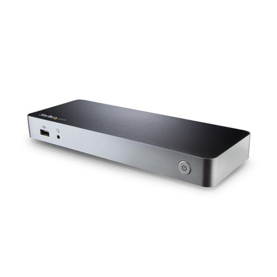 Startech Windows Dual Monitor USB C Dock 60W PD