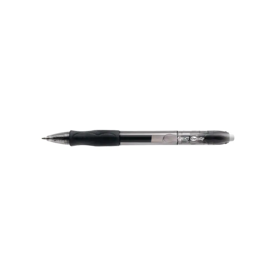 Bic 933978 Gelocity Retractable Gel Pen Medium Black (Pack-12)