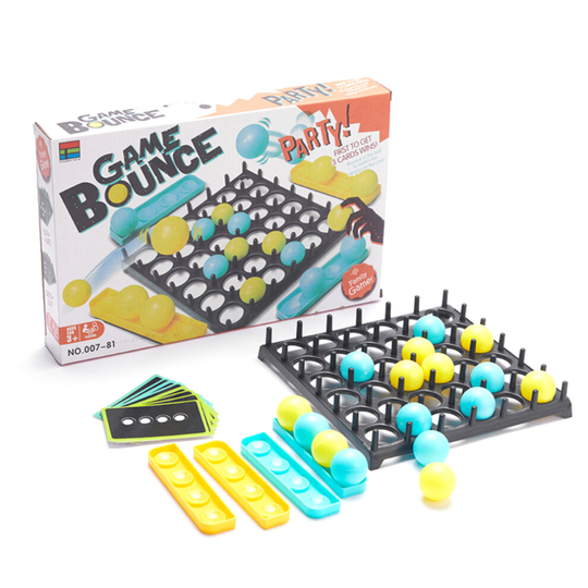 Bounce Game Activate Ball Game for Kids Family Party Board Game Bouncing Toys