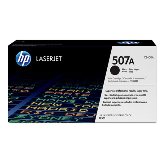 HP Toner Cartridge 507A Black 943514B- you get 2