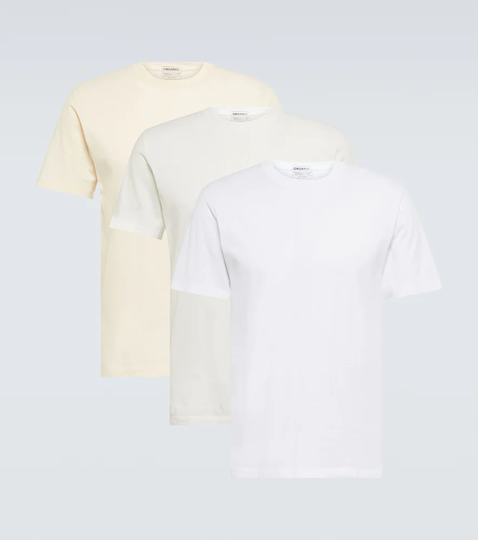 Set of 3 cotton jersey T-shirts