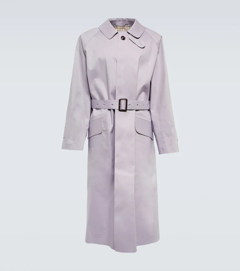 Cotton trench coat