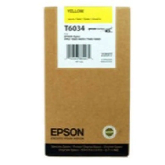 Epson Epson T6034 Yellow Ink Cartridge 220ml - C13T603400