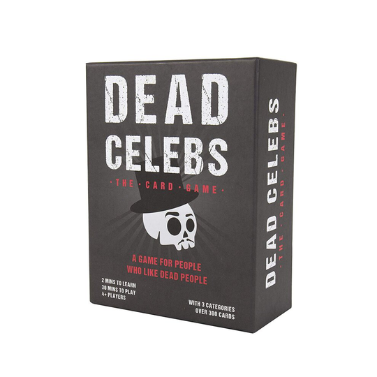 Guess The Dead Celeb Card Game