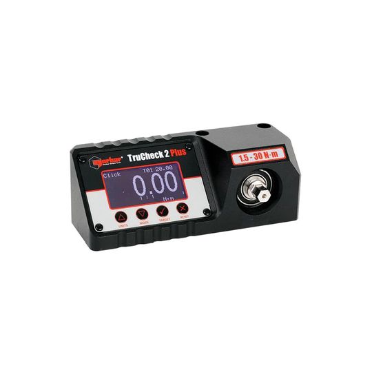 Norbar TruCheck 2 Plus 1.5-30N M 10mm Male Hex, 1/4 & 3/8 Female Square Adapter