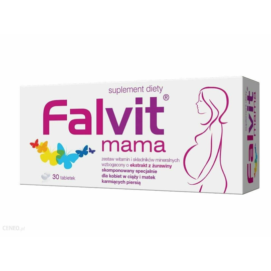 Falvit MAMA 60 tab healthy pregnancy breast feeding elevit Witaminy dla Kobiet