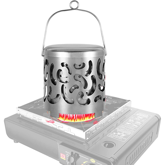 Portable Heater Cover Warmer Outdoor Mini Tent Heating Stove Camping