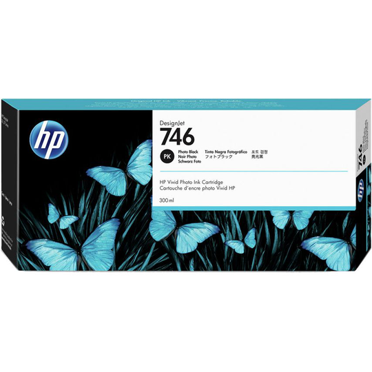 HP HP 746 Photo Black Standard Capacity Ink Cartridge - P2V82A